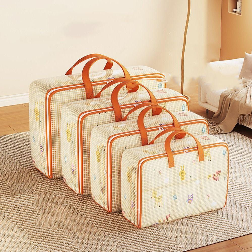 Видимый Одеяло для одежды Сумка для хранения Большой вместимости Дорожная сумка для багажа Сумки для хранения для переезда для дома