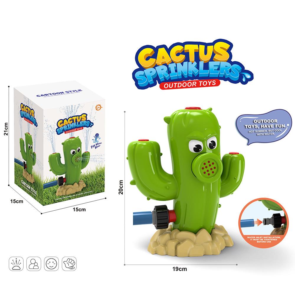 Cactus Rotating Water Spray Toy Summer Family Water Play Toy Boy Gift