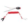 Outboard Safety Stop Switch Lanyard Metal Alloy 3A3068300 for Tohatsu 8 to 115HP Control Box