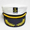 Взрослый яхтенный военный головной убор шкипера корабля моряка капитана шляпа костюм