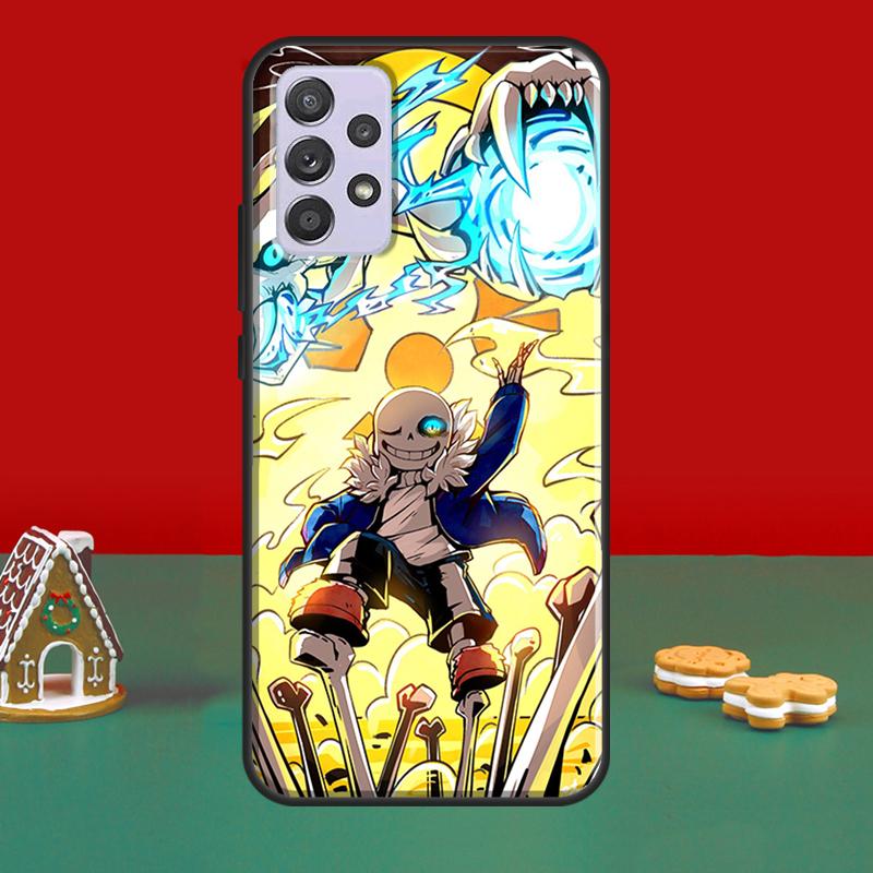 Чехол Undertale Sans для Samsung A52S A12 A32 A42 A52 A72 A51 A71 A31 A11 A40 A50 A70 A21S, чехол для телефона