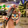 Car Key Pendent Backpack Pendant Key Buckle Car Keyring Lion Dance Keychain Key Lanyard Cartoon