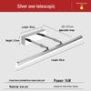 Nordic Minimalist LED Vanity Light, Telescopic Mirror Cabinet, Punch-Free, Three-Color Wall Light for Bathroom