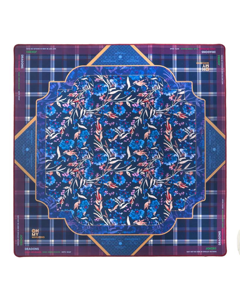 Professional Noise Reduction Mahjong Mat Waterproof Shockproof Custom Design Non-Slip Table Pad for Casino
