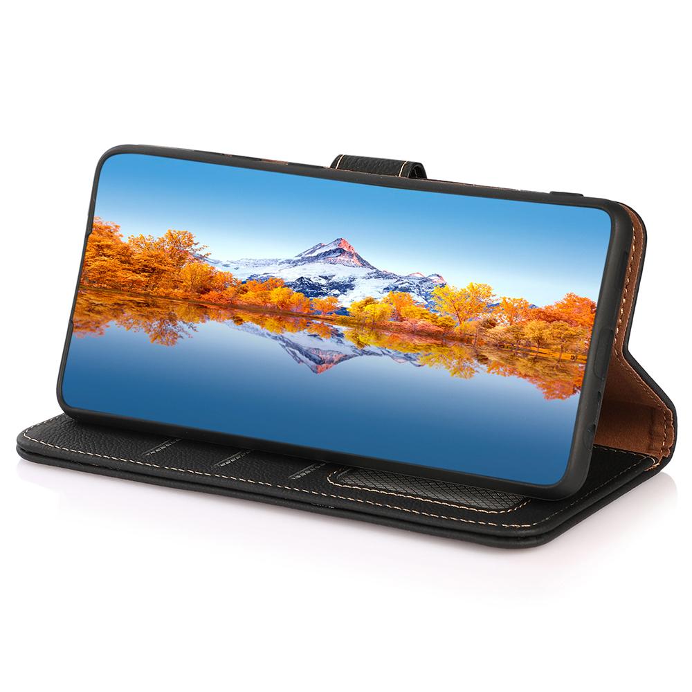 KHAZNEH for Honor 400 5G (Global) Case Genuine Cow Leather Wallet Phone Cover