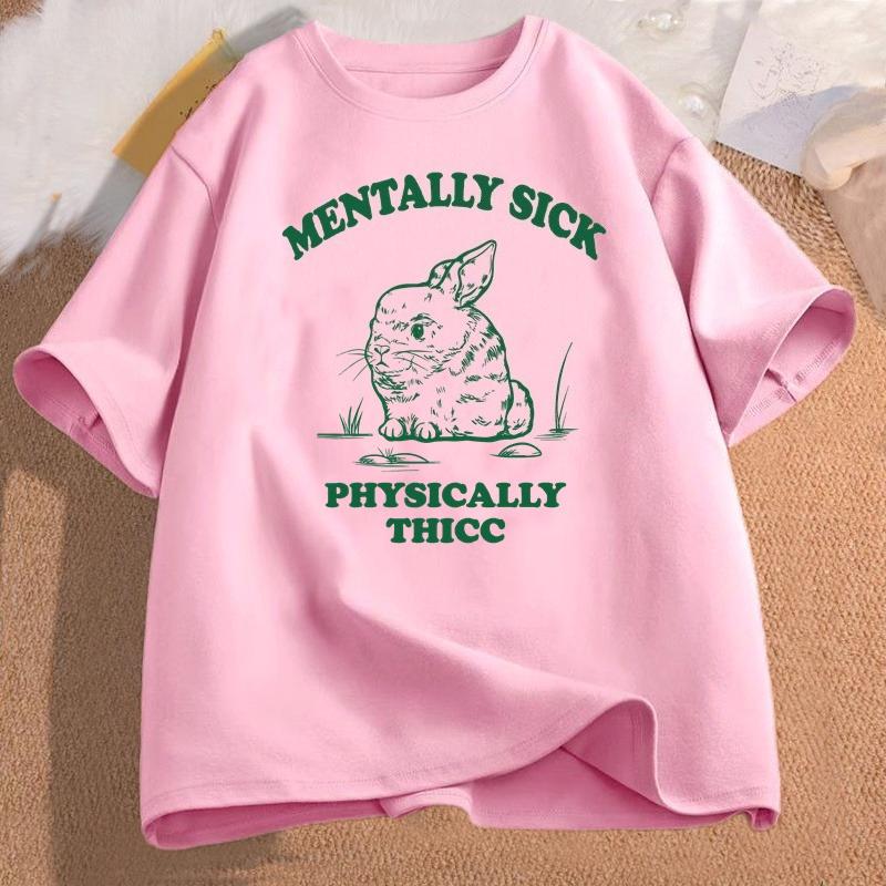 Funny Unisextally Sick Physically Thicc Hamster Meme T Shirts Unisex Women ONeck Fashion Cotton Tshirt Summer Casual Oversized Tees