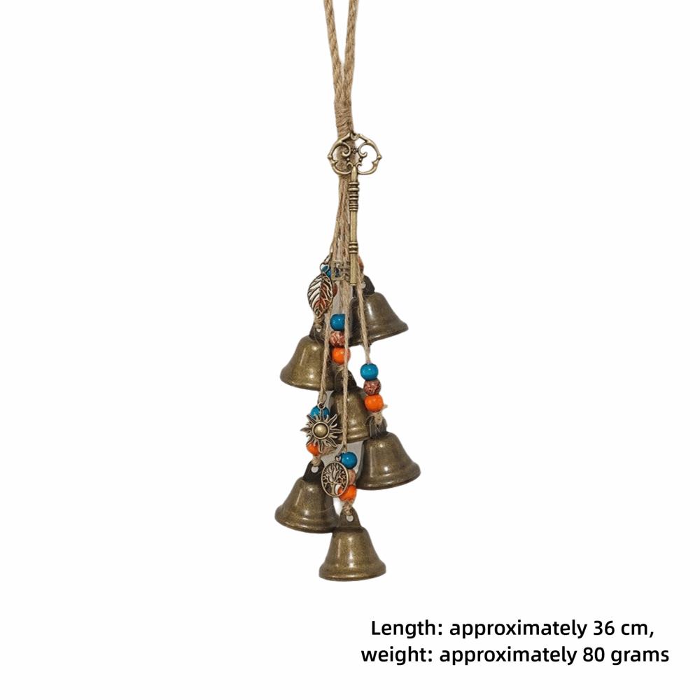 Handmade Witch Bells Vintage Wind Chime Bell Door Hanger Metal Bell Pendant Garden