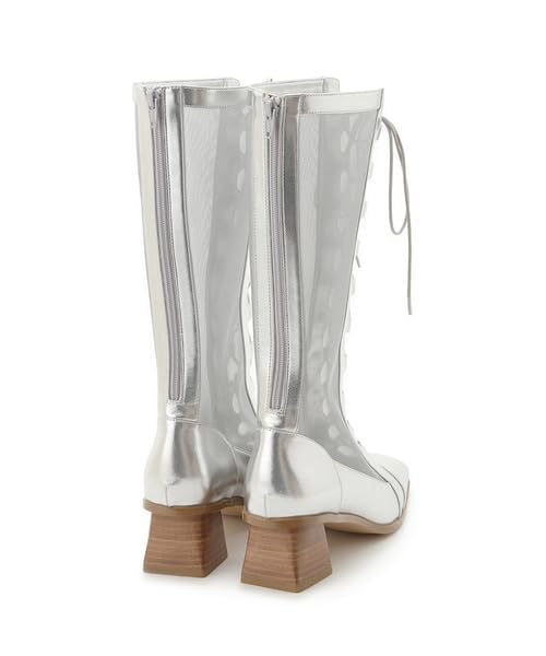 Сетчатые ботинки RWGS251522 SLV [FurFur] На шнуровке