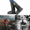 For Rainy Snowy Day Non-Slip Boot Covers 1 Pair Motorcycle Scooter Bike Rain Shoes Cover Waterproof Unisex Shoes Protectors