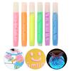 6 шт., ручка для попкорна, пушистая краска, красочные пузырьковые ручки, креативная ручка для рукоделия, 3D художественных ремесел, ручка для рисования для дома, школы