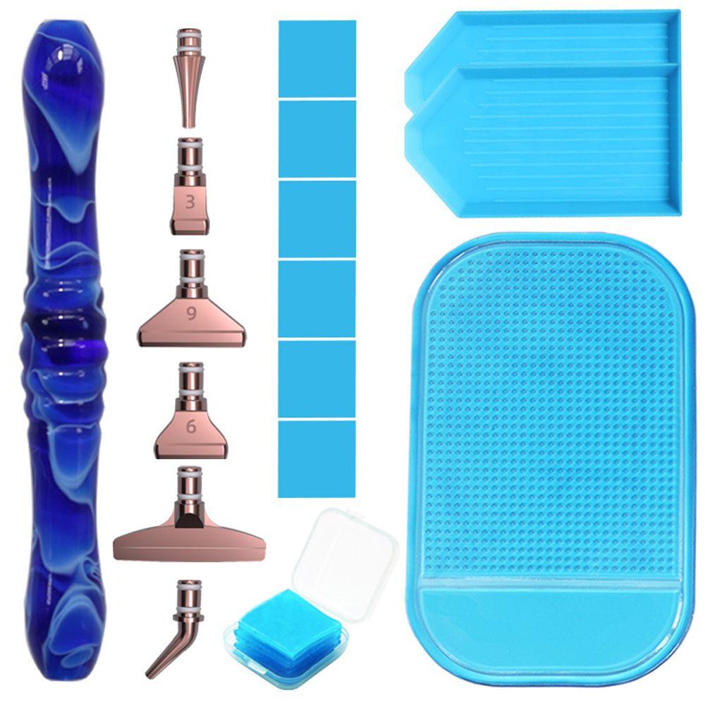 Resin Diamond Painting Pen Alloy Replacement Pen Heads Point Drill Pen Diamond Painting Glue Clay