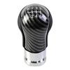 Auto Interior Accessory 19mm Carbon Fiber Gear Knob 19mm Diameter Size Ergonomic Grip Design For Daily CommutingGood product