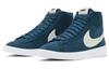 Nike Кроссовки Blazer Mid Vintage замшевые сине-белые женские AV9376-403