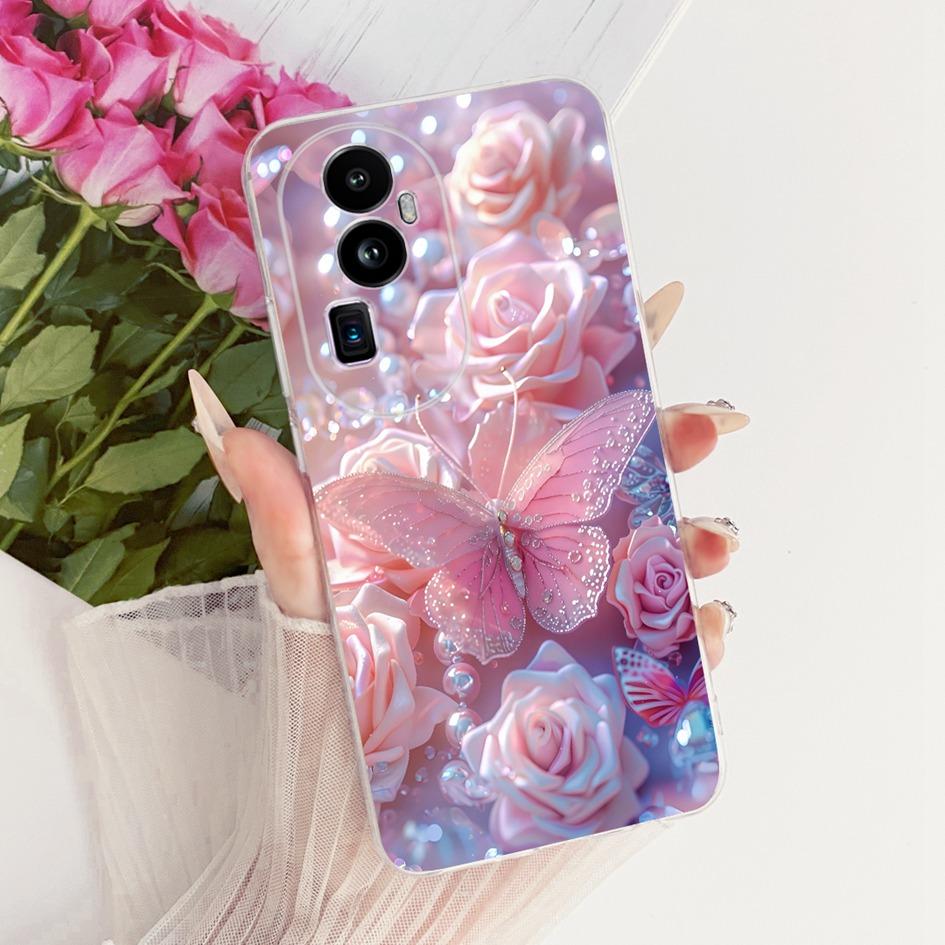 Чехол для OPPO Reno 10 Pro Plus Крутой Мультяшный Дракон Задняя Крышка Мягкий Силиконовый Чехол для Телефона Для OPPO Reno 10 Pro+ Reno10 5G Защита