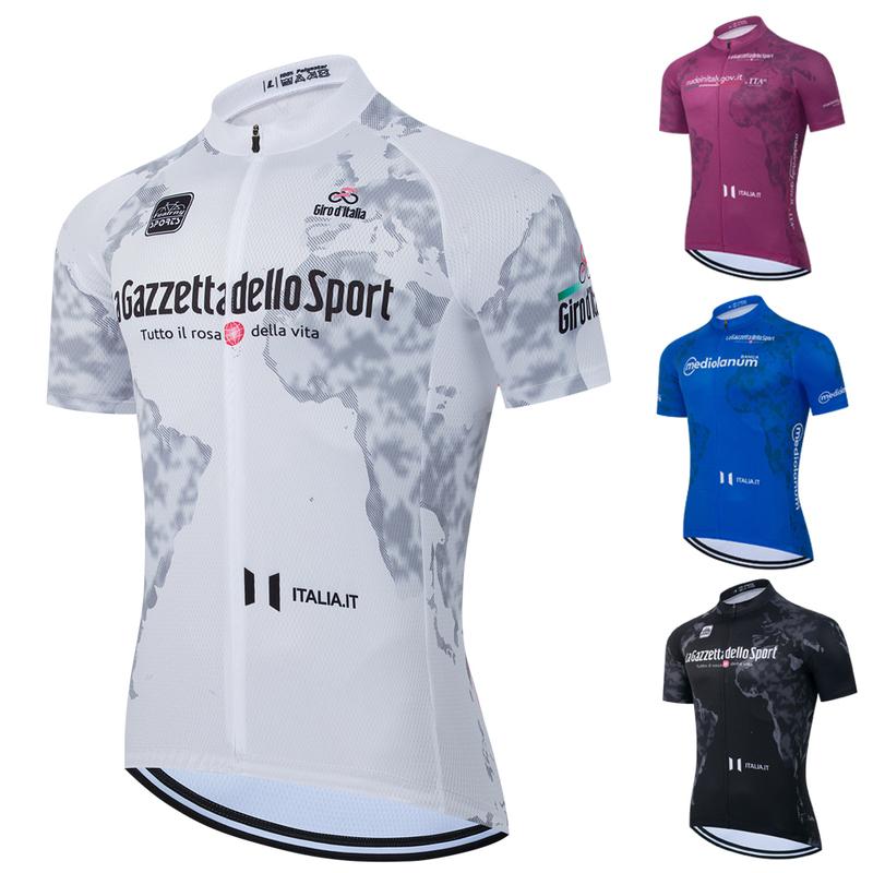 2025 New GIRO Men Cycling Jersey Cycling Racing Tops Short Sleeve Cyclist Clothes Shirt Maillot Summer Bicycle Bike Wear