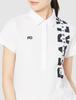 Рубашка-поло с коротким рукавом EVALET Gingham Soccer 0 [PEARLY GATES] Женская / 055-2160406 030_Белый [S]