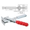 Red Welding Toggle Clamp Latch Style Heavy Duty Hand Clamp Downstroke Fixture Clamp  For Welding