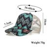 New Wave Cross Mesh Cap Baseball Cap Sun Cap