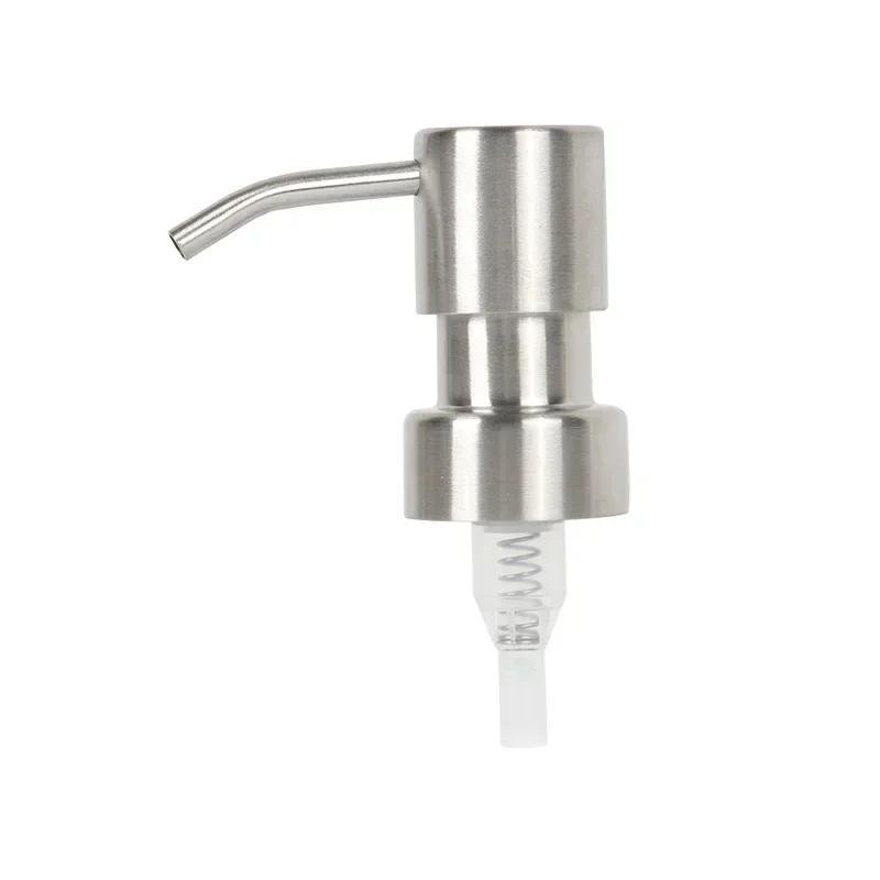304 Stainless Steel Hand Liquid Dispenser Nozzle for Bathroom Kitchen Foam Soap Products Shampoo Bathroom Accessories