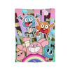 Gumballs Blanket Velvet Textile Decor  Portable Super Warm Throw Blanket for Bed Couch Bedspreads