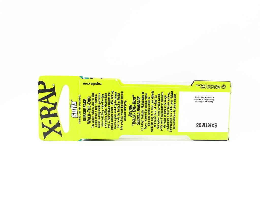 Rapala X-Rap Twitchin Mullet Slow Sinking Lure SXRTM08/MM (8239)