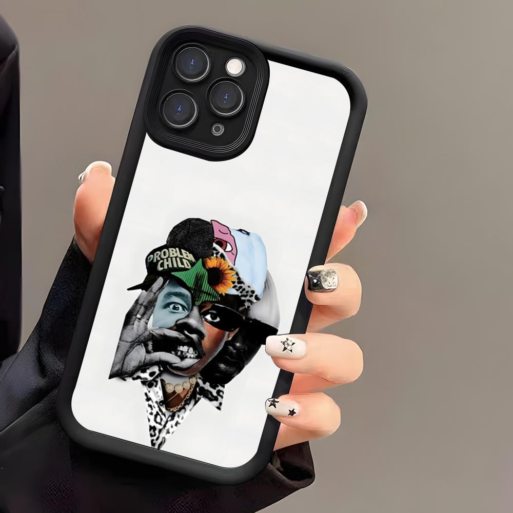 Чехол для телефона T-Tylers The Creator Для IPhone 17 Air 16 E 15 14 Plus 13 12 11 Pro Max Черный Глаз Неба Ступенчатый Защитный Чехол
