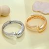 Irregular design sense exaggerated bracelet smooth metal water drop bracelet bracelet jewelry