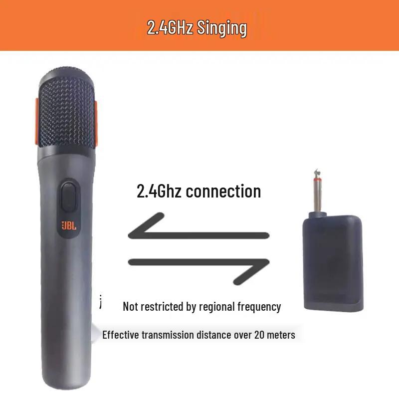 JBL PartyBox Wireless Dual Microphone System (CN version)