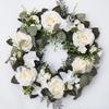Artificial Rose Garland False Flower Door  Wall Hanging Wedding Home Living Room Bedroom Decoration