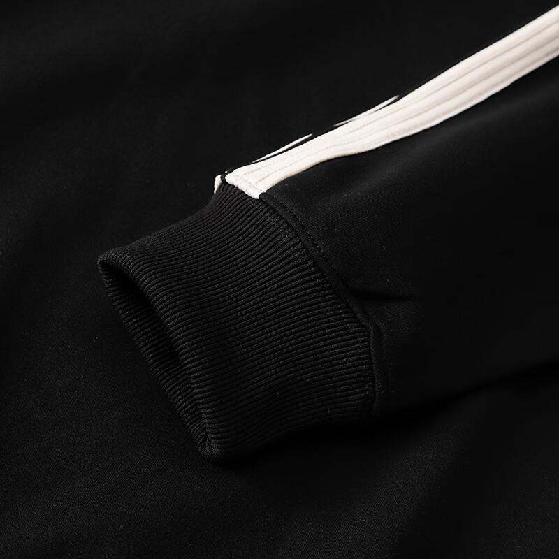 Charles Men's Heart Embroidered Loose-Fit Round Neck Sweatshirt