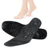 2 Pairs Unisex Magnet Therapy Insoles Breathable Foot Sole Massage Foot Pad (L)