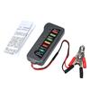 6 LED Display Digital Battery Alternator Tester Battery Tester Battery Level Monitor For Car Motorcycle Trucks 12V