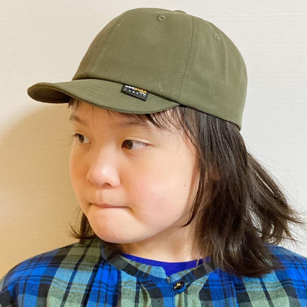 Базовая бейсболка Enchi Cordura Chino из японской ткани Cordura с короткими полями для детей, размер Olive