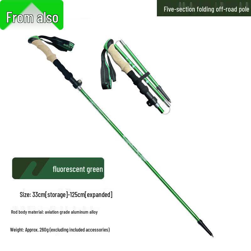 Congye Folding Telescopic Aluminum Trekking Pole