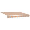 Manual Awning Frame with LEDs 3.5 x 2.5 m
