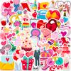 50 Wedding Graffiti Stickers Wedding Cartoon Diy Graffiti Computer Suitcase Wedding Stickers Party