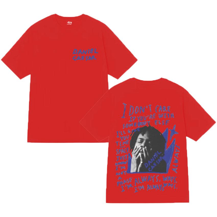 Daniel Caesar Never Enough Always Графическая футболка Мужская Женская Одежда Хип-Хоп Мода Повседневная Футболки с коротким рукавом Хлопковая Футболка