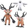 SDCADQ Forest 99 Nights Periphery Plush Figurine Deer Handmade Doll Owl Horror Game Doll Everyday Decor Cute Cushion Cosplay Tool Soft Toy Room Roblox