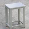 Industrial Iron Square Stool
