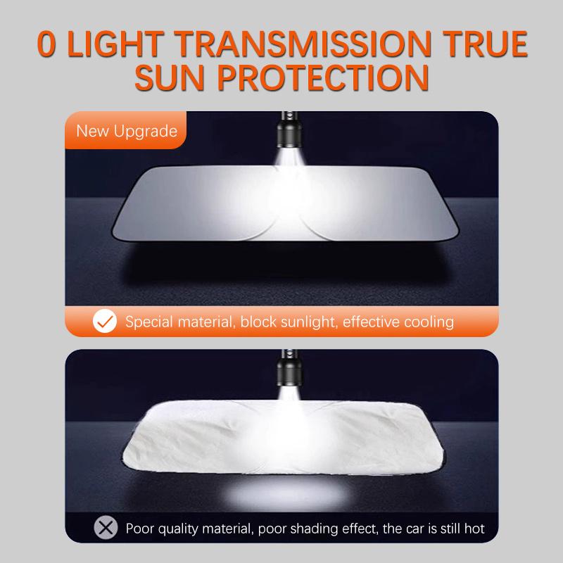 For Mercedes Benz GLC X253 X254 Car Sun Viso Front Window Windshield Sunshade Heat Insulation Summer Sun UV ProtectionWindshield Sunshades 1