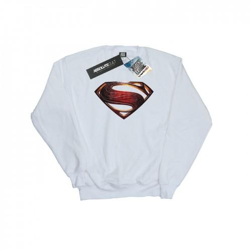 DC Comics Mens Justice League Movie Superman Emblem Sweatshirt