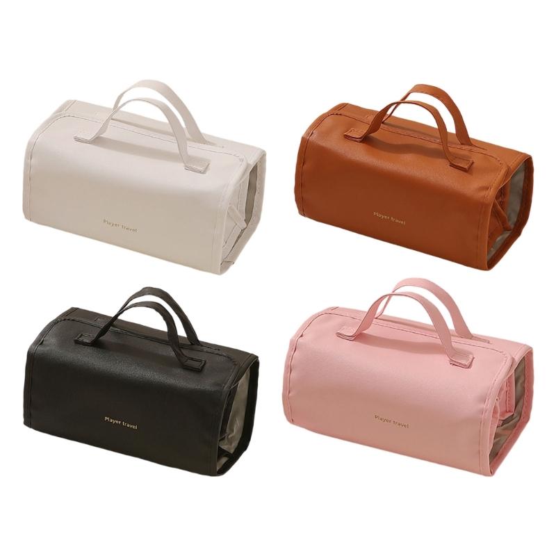 Портативные сумки-органайзеры большой емкости для косметики и туалетных принадлежностей со съемными перегородками и из ПВХ