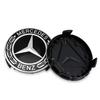 VBTV7 75mm 4PCS car hub center cover protective cover for Mercedes-Benz W211 W203 W204 W204 W210 W124 AMG W202 CLA W212 W212 W220 W205