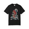 Tidal Uppercut Embroidered Myth T-Shirt Black Front Print Comfort Colors 1717