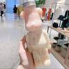 1-20 шт. 500 мл Милая бутылка для молочного чая с медведем Одноразовая ПЭТ прозрачная бутылка для сока Мультяшный медведь Портативная бутылка для сока и йогурта