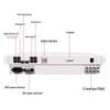 PDH Optical Transceiver with 4 E1 and 4 Gigabit Ethernet Ports