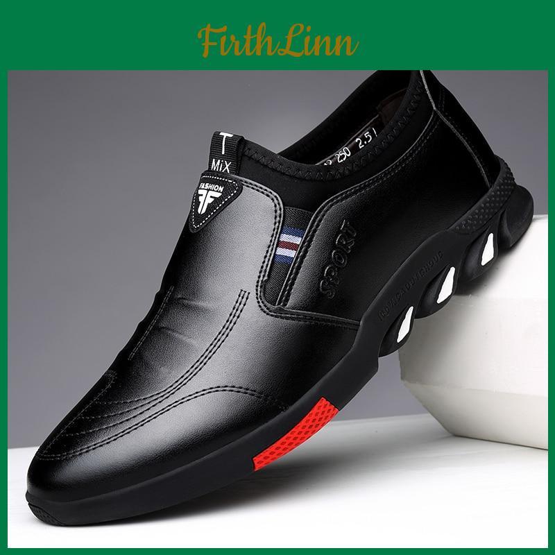 Spring Shoes Leather New Men Loafers Casual Mens Shoes Luxury Sneakers Breathable Footwear Shoes For Men