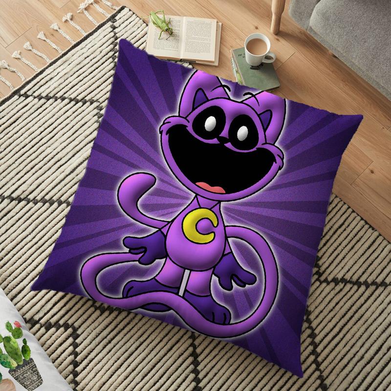 Наволочка с улыбающимся зверьком Catnap Dogday, наволочка для детской спальни, декор для дикой вечеринки, наволочка, детский подарок на день рождения