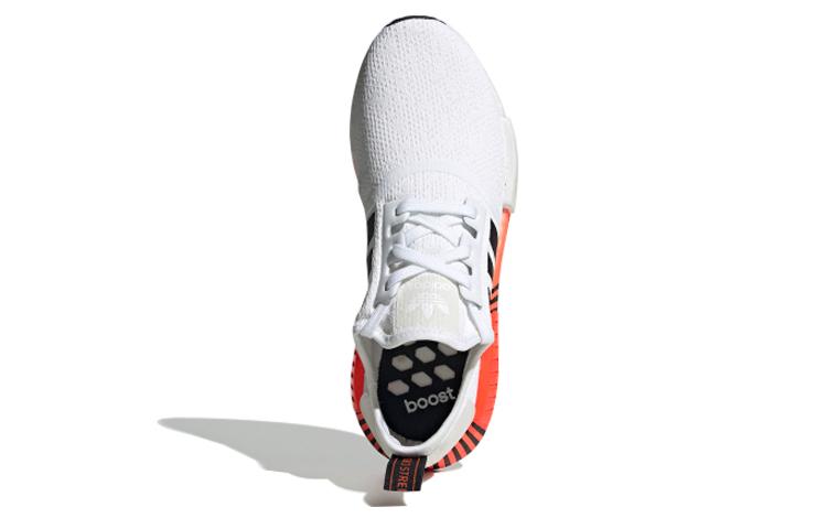 adidas Originals NMD_R1 'Glitch - White Solar Red' FV3648