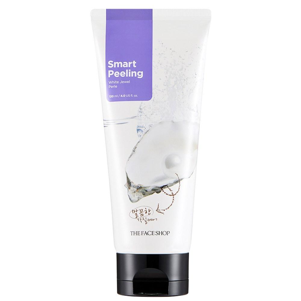(120ml X 1) - The Face Shop Smart Peeling White Jewel/Peeling Gel, 1, 120ml